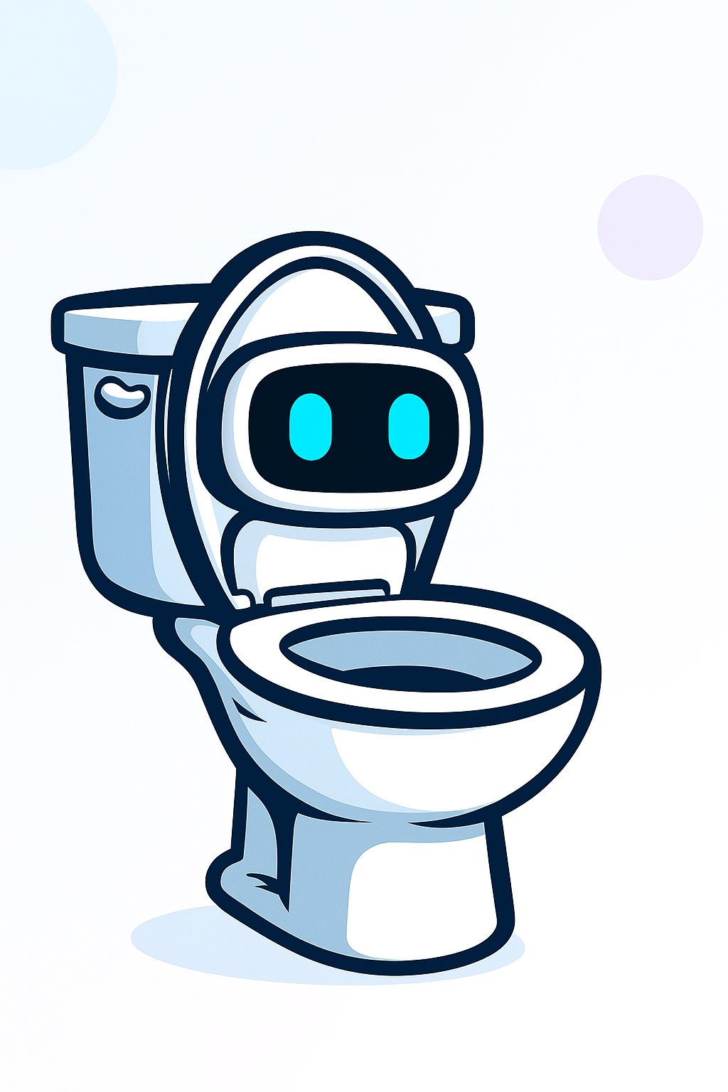 ToiletGPT Robot Mascot